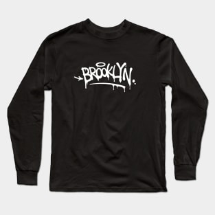 Brooklyn Graffiti Long Sleeve T-Shirt